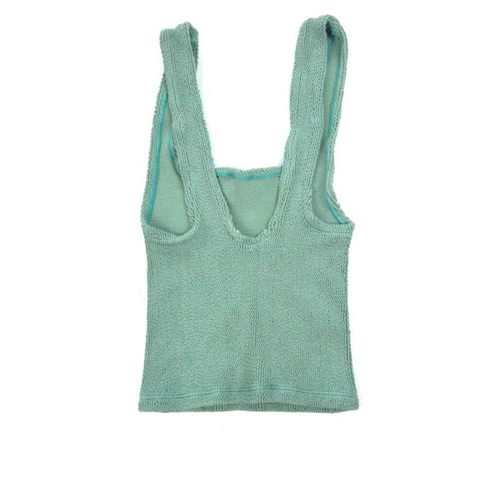 NWT YouSwim Verve Bikini Top Sage Green Beachy Boho Minimal Resort 90s Y2k VSCO - Picture 5 of 8